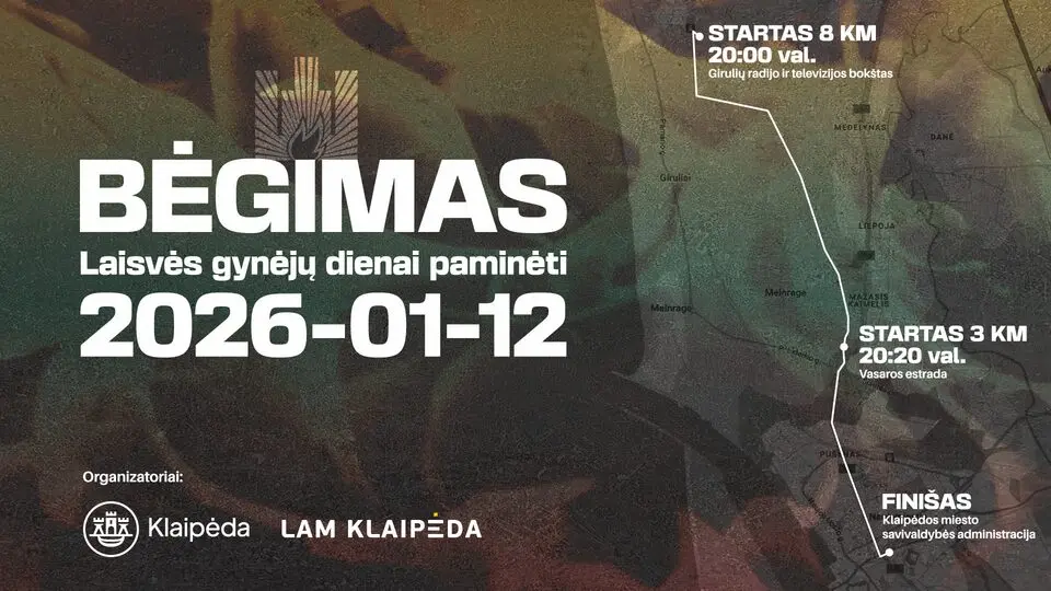XXV bėgimas Laisvės gynėjų dienai paminėti Klaipėdoje
